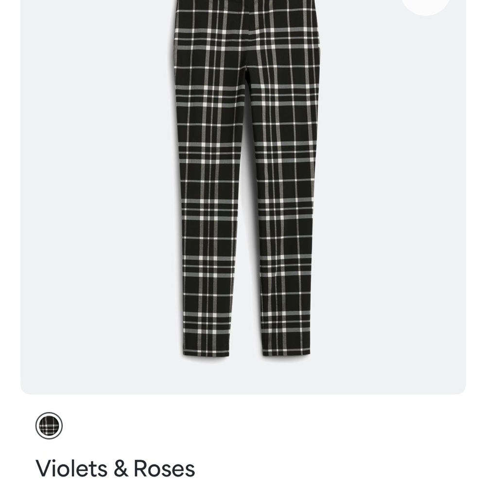 VIOLETS & ROSES
Violet Mid Rise Slim
Straight Trouser .
